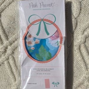 Posh peanut swaddle